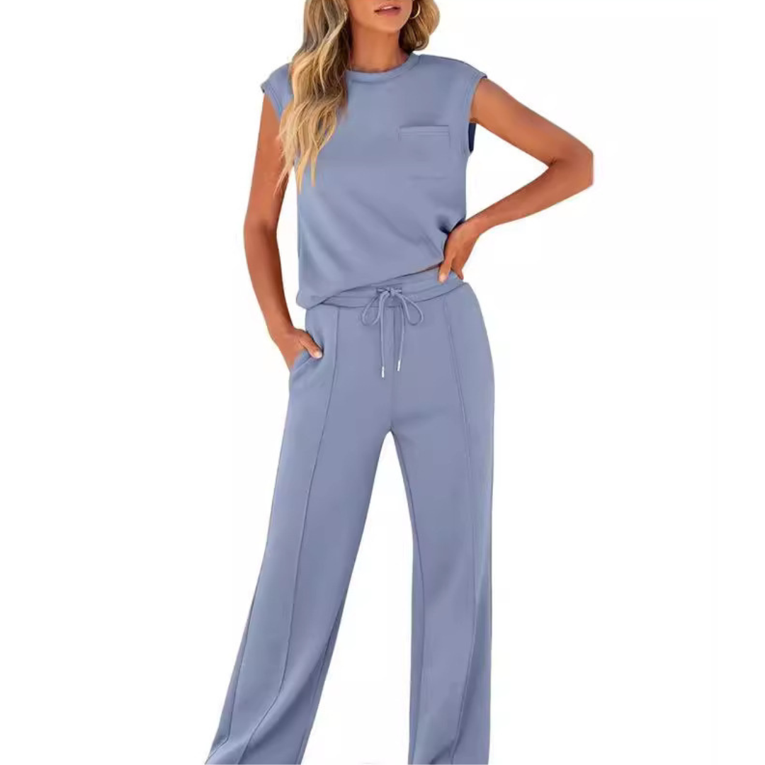 Foria™ | Sleeveless Drawstring Lounge Set