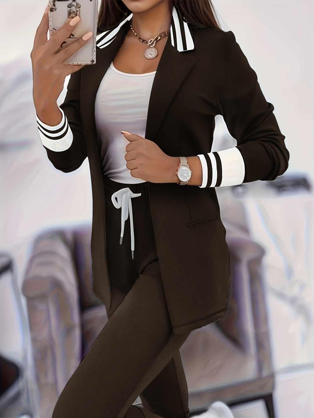 Isla | Striped Two-Piece Set