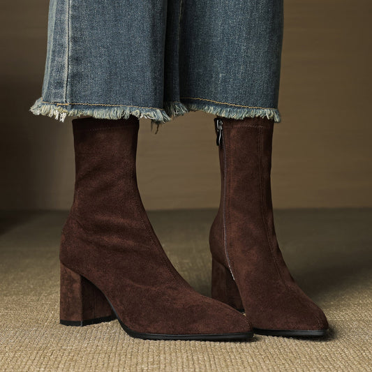 Alora | Real Suede Boots
