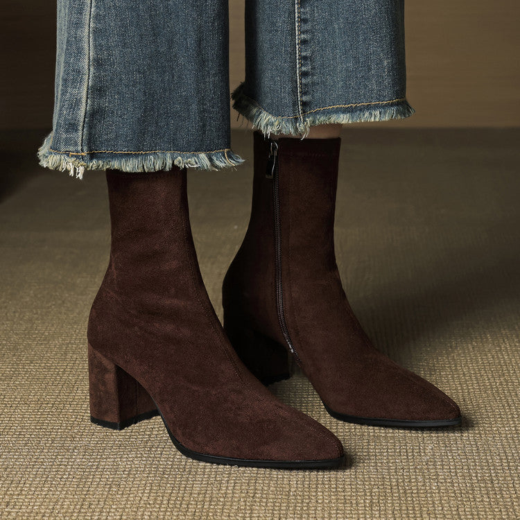 Alora | Real Suede Boots