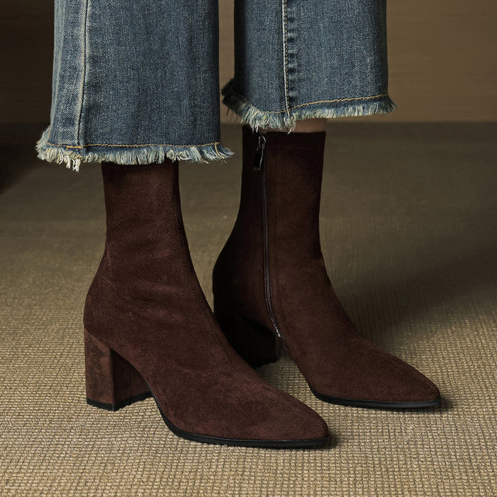 Alora | Real Suede Boots