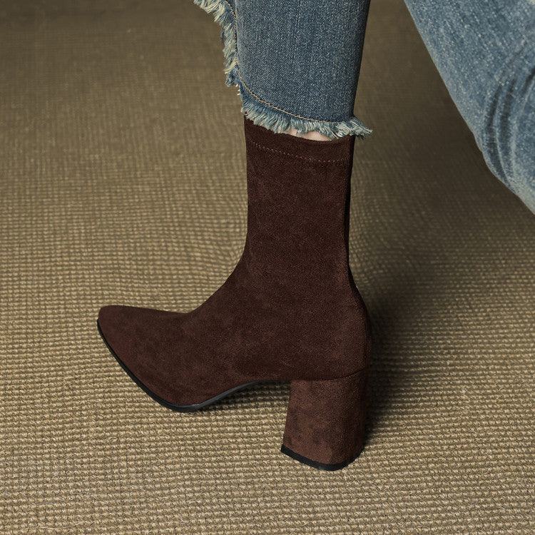 Alora | Real Suede Boots