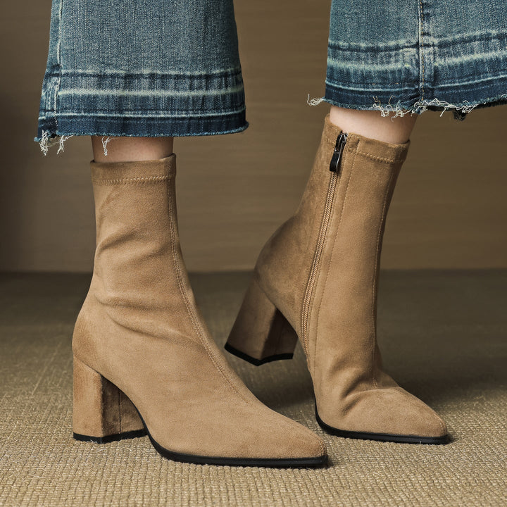 Alora | Real Suede Boots