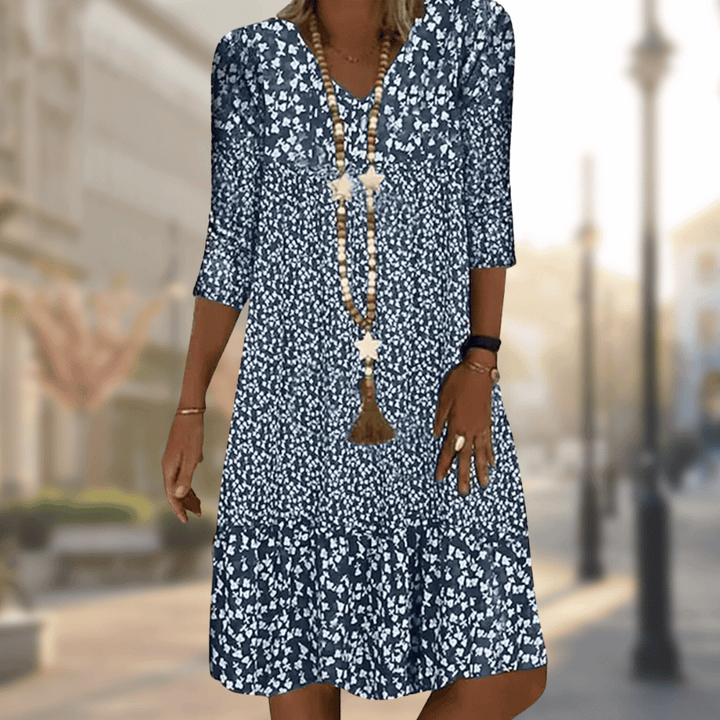 Nina | Elegant Dress with Print