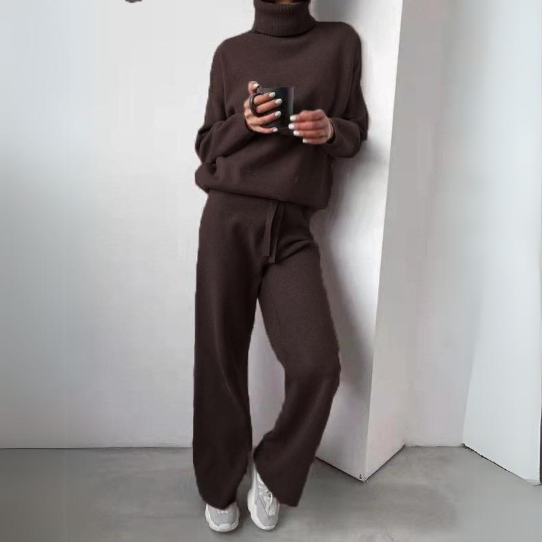 Karina | Elegant Turtleneck & Pants Set