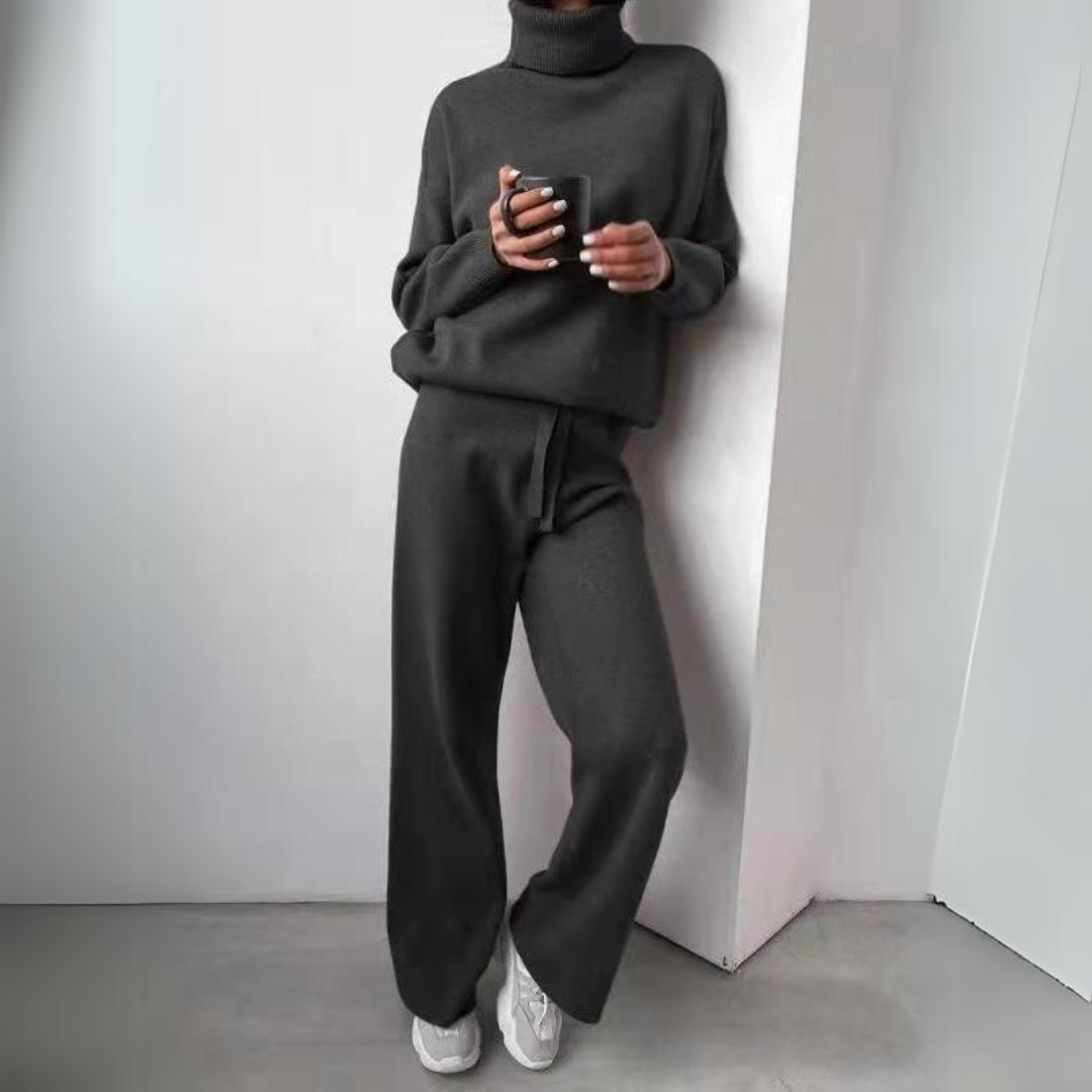Karina | Elegant Turtleneck & Pants Set