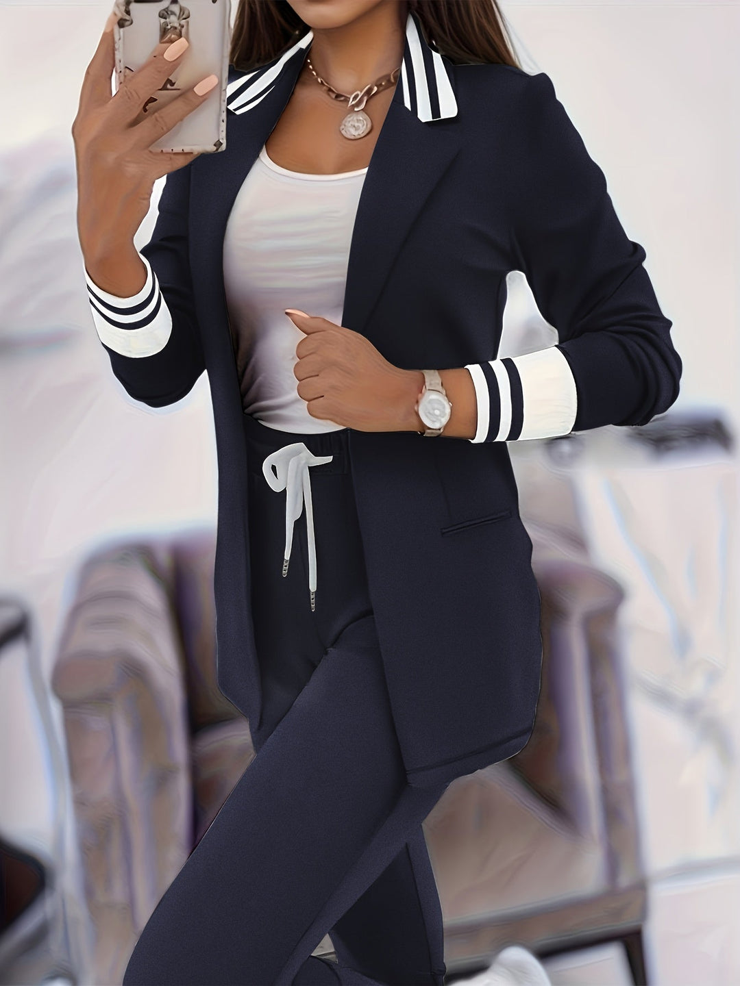 Isla | Striped Two-Piece Set